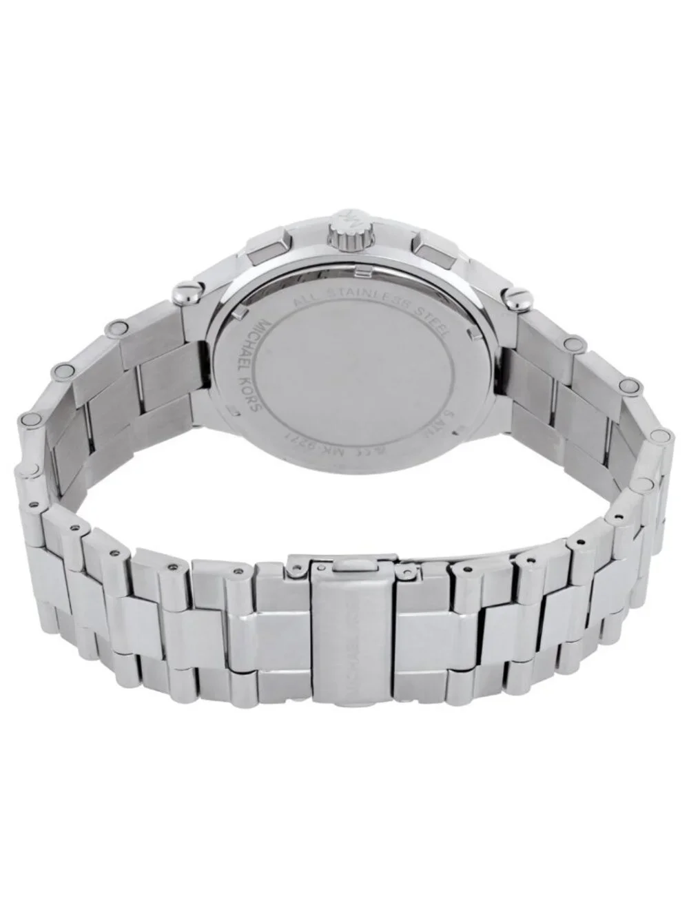 NWT Michael Kors Oversized Billie Chronograph Quartz Men's Watch and Bracelet Gi